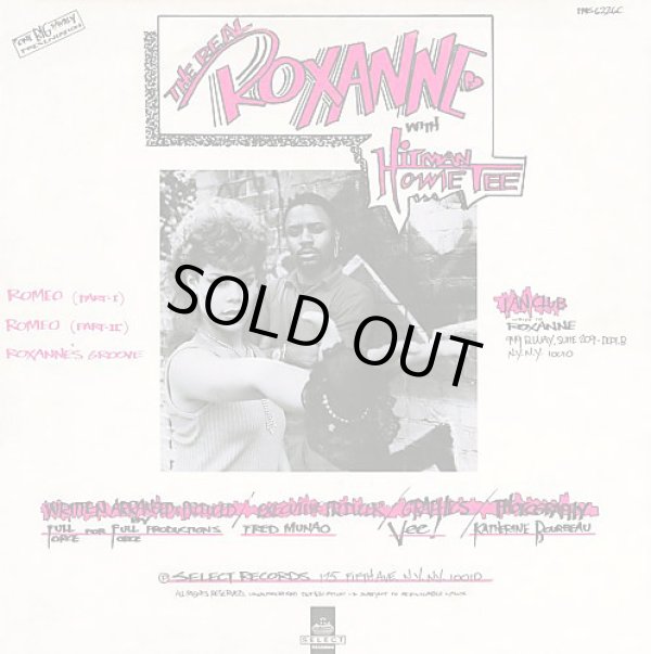 画像1: The Real Roxanne With Hitman Howie Tee - Romeo (Part1)/Romeo (Part2)/Roxanne's Groove  12"