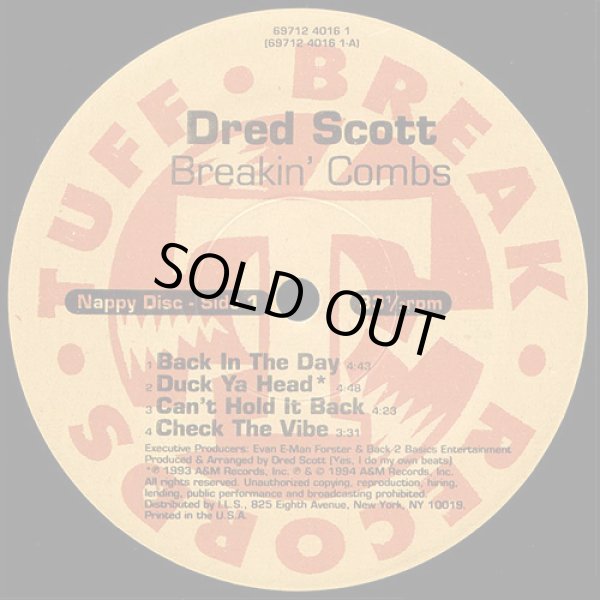 画像2: Dred Scott - Breakin' Combs  2LP 