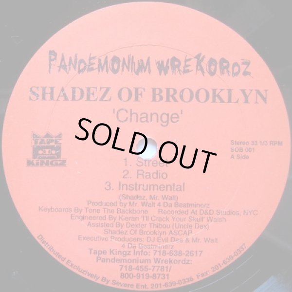 画像1: Shadez Of Brooklyn - Change/When It Rains It Pours  12"