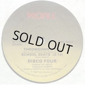 画像: Disco Four - Throwdown/School Beats  12"
