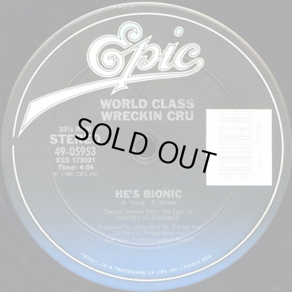 画像2: World Class Wreckin' Cru - The Fly/He's Bionic  12"