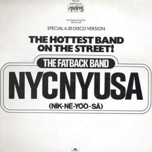 画像: The Fatback Band - NYCNYUSA 12"
