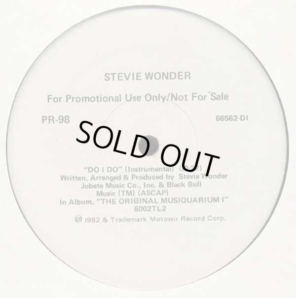 画像3: Stevie Wonder - Do I Do/Front Line  12"X2