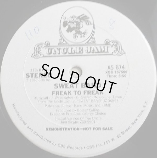 画像1: Sweat Band/Philippe Wynne - Freak To Freak/Never Gonna Tell It  12" 