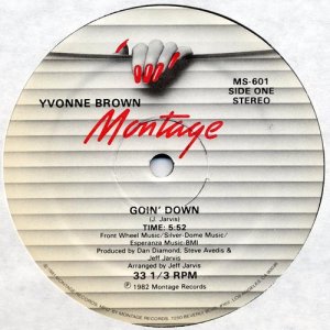 画像: Yvonne Brown - Goin' Down/King Of The Groove  12"