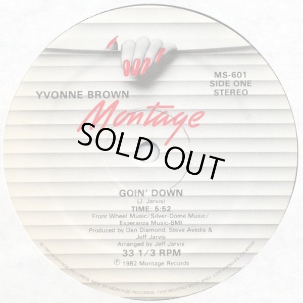 画像1: Yvonne Brown - Goin' Down/King Of The Groove  12"