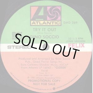 画像: Gino Soccio - Try It Out  12"