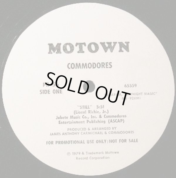 画像1: Commodores - Still/Sail On  12" 