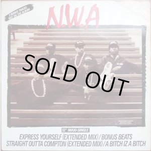 画像: N.W.A. - Express Yourself/Straight Outta Compton/A Bitch Iz A Bitch  12" 