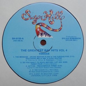 画像: V.A - The Greatest Rap Hits Vol 4 (Sugar Hill) LP