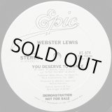 画像: Webster Lewis - You Deserve To Dance  12"