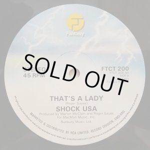 画像: Shock USA - That's A Lady/Electrophonic Phunk  12" 