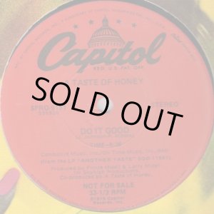 画像: A Taste Of Honey - Do It Good  12"