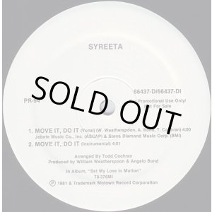 画像: Syreeta - Move It, Do It/Can't Shake Your Love  12"