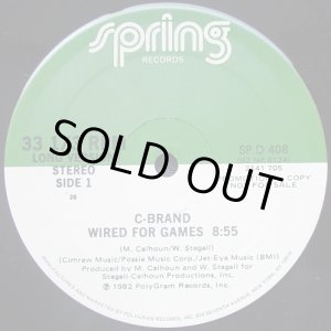 画像: C-Brand - Wired For Games (Long 8:55/Short 4:07)  12"