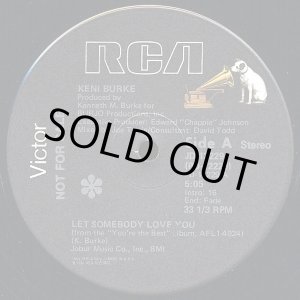 画像: Keni Burke - Let Somebody Love You  12" 