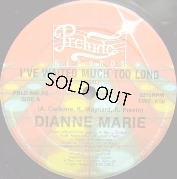 画像1: Dianne Marie - I've Waited Much Too Long  12"