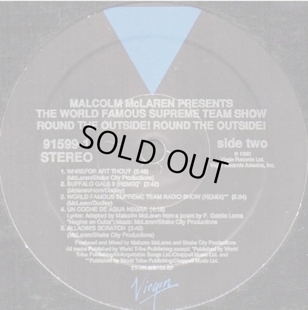 画像1: Malcolm McLaren Presents World's Famous Supreme Team Show - Round The Outside！Round The Outside！  LP