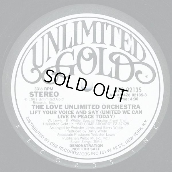 画像1: The Love Unlimited Orchestra - Lift Your Voice And Say  12" 