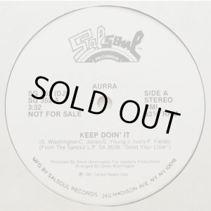 画像: Aurra - Keep Doin' It/Nasty Disposition  12"