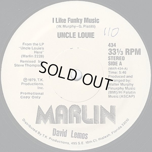 画像1: Uncle Louie - I Like Funky Music/Everybody's Got One  12"