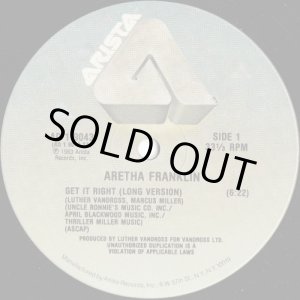 画像: Aretha Franklin - Get It Right  12"