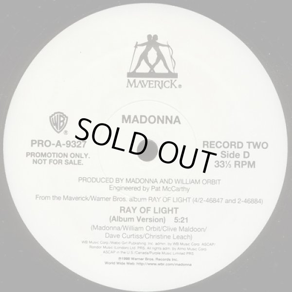 画像1: Madonna - Ray Of Light (4Vers)  12"X2
