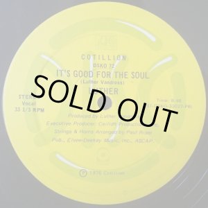 画像: Luther - It's Good For The Soul  12" 