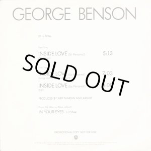 画像: George Benson - Inside Love  12"