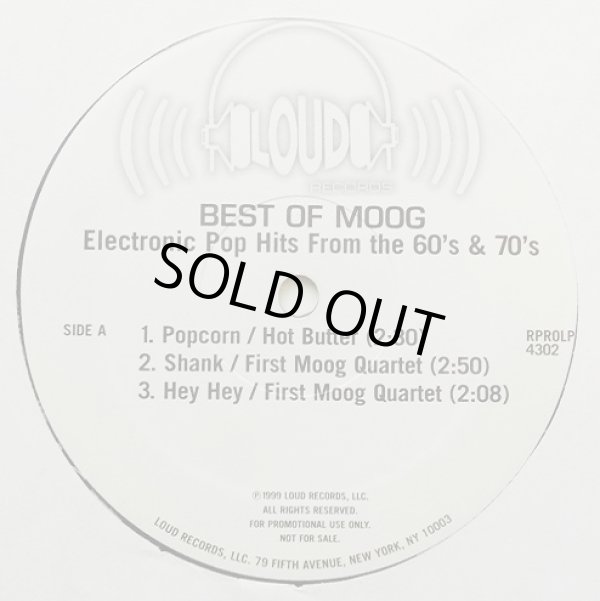 画像1: V.A - Best Of Moog - Electronic Pop Hits From The 60's & 70's  12" 