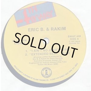 画像: Eric B. & Rakim - I Ain't No Joke/Eric B Is On The Cut  12" 