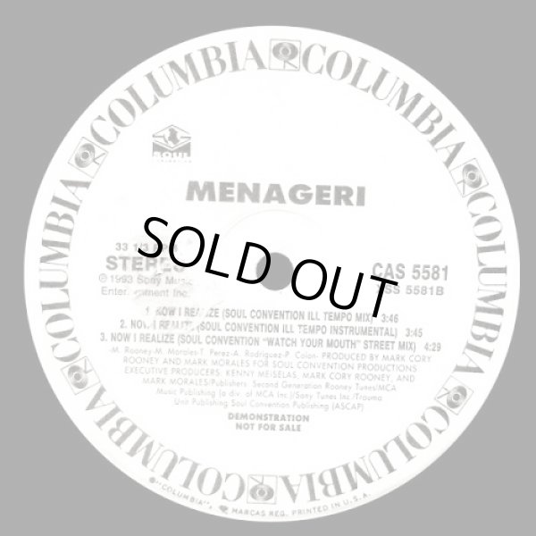 画像2: Menageri - Now I Realize (6Vers Promo)  12" 