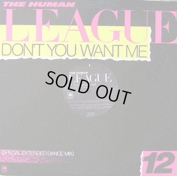 画像1: The Human League - Don't You Want Me (Special Extended Dance Mix)/Love Action (I Believe In Love)  12"  