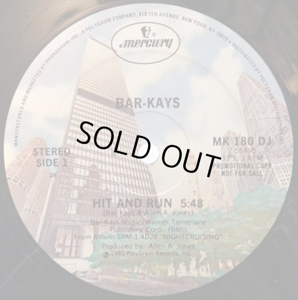 画像1: Bar-Kays - Hit And Run  12"  