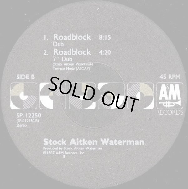 画像2: Stock Aitken Waterman - Roadblock (with Jocelyn Brown ?) 12"