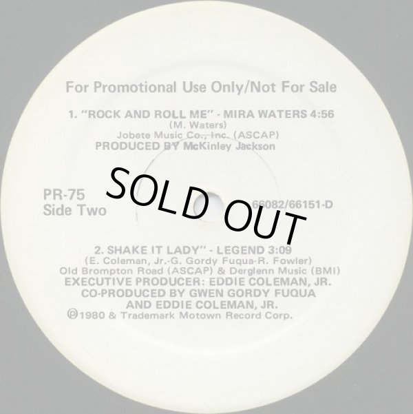 画像2: Diana Ross/Mira Waters/Legend - I'm Coming Out/Rock And Roll Me/Shake It Lady  12"