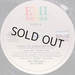 画像: Kwick - I Want To Dance With You/Why Don't We Love Each Other  12" 