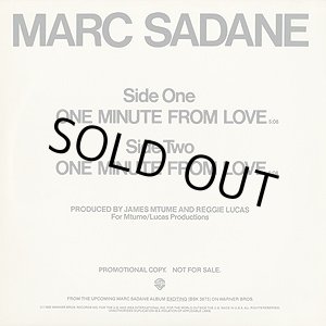 画像: Marc Sadane - One Minute From Love  12"