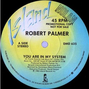 画像: Robert Palmer - You Are In My System 12"
