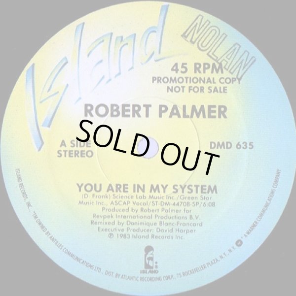 画像1: Robert Palmer - You Are In My System  12"