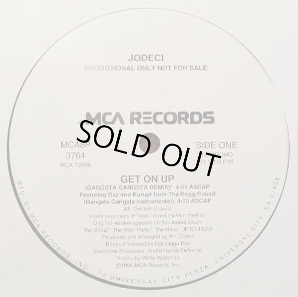 画像1: Jodeci - Get On Up (Remixes) doubled with another promo 12"X2