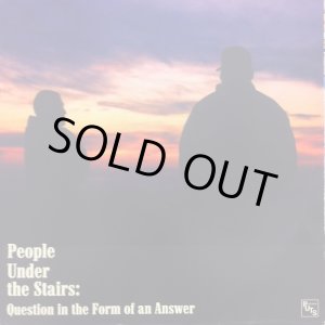 画像: People Under The Stairs - Question In The Form Of An Answer  2LP 