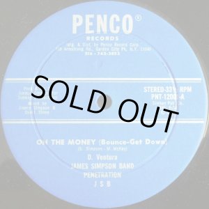 画像: James Simpson Band Penetration - On The Money (Bounce-Get Down)  12" 