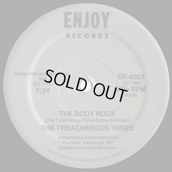 画像1: The Treacherous Three - The Body Rock  12"