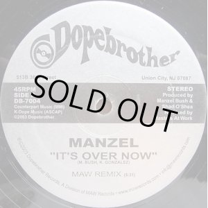 画像: Manzel - It's Over Now (MAW Remix)  12" 