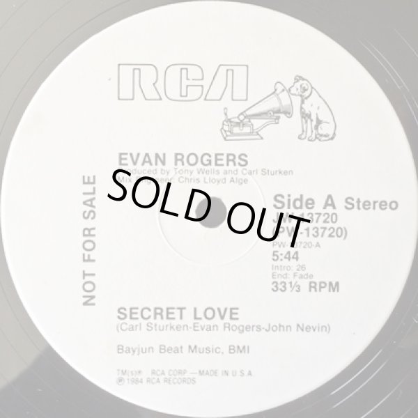 画像1: Evan Rogers‎ - Secret Love  12" 