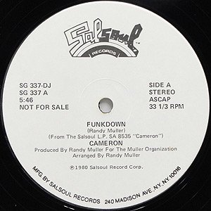 画像: (Rafael) Cameron - Funkdown/Get It Off  12" 