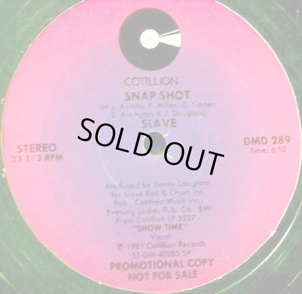 画像1: Slave - Snap Shot/Funken Town  12"