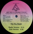 画像1: Get Wit It Productions - Are You Ready/Spanish Fly  12" 