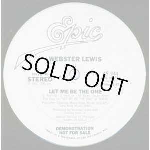 画像: Webster Lewis - Let Me Be The One 12"